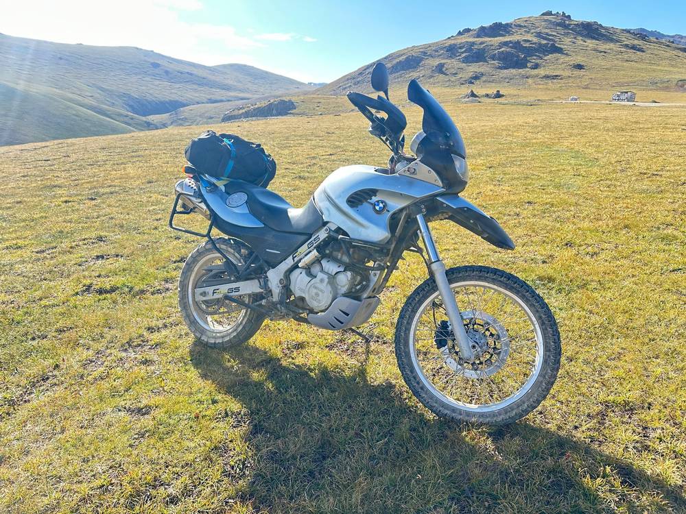 Location BMW GS650 Kirghizistan